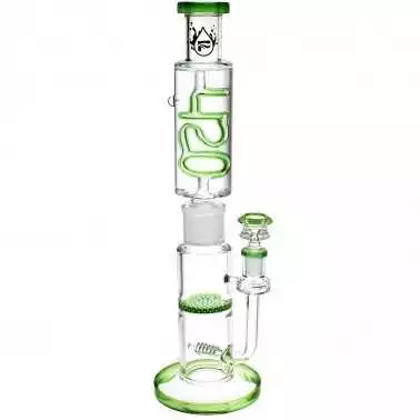 Bong Pulsar 420 Design Stackable Glycerin Vert Pulsar Produits