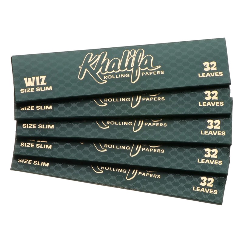 Feuilles à rouler Wiz Khalifa Rolling Papers King Size Slim Khalifa Rolling Papers Produits