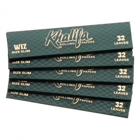 Carte da rollare Wiz Khalifa Carte da rollare King Size Slim Khalifa Rolling Papers Prodotti