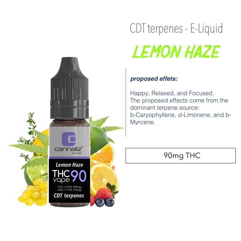 Cannaliz THC Vape E-Liquid Lemon Haze Cannaliz Produkte