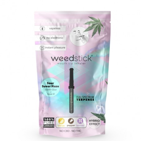 Inhalator Weedstick "Sour Suver Haze" Hybrid-Effekt Cannaliz öle