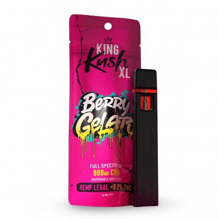 Kush CBD Vape Gelato ai frutti di bosco 0,2% THC Kush CBD Vape Prodotti