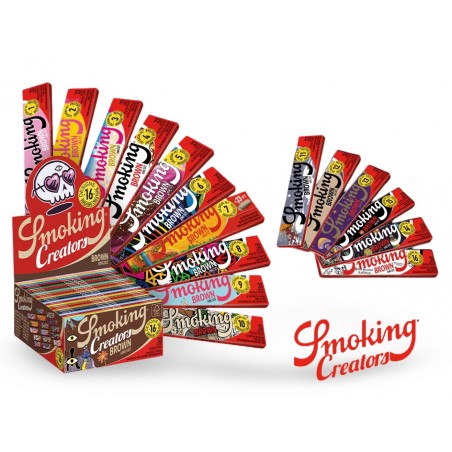 Karton Smoking Brown King Size Creators Collection Smoking Blatt zum Rollen