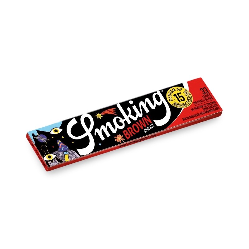 Carton Smoking Brown King Size Creators Collection Smoking Feuille à rouler