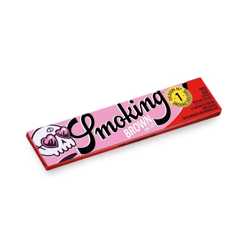 Feuilles à rouler Smoking Brown King Size Creators Collection Smoking Feuille à rouler