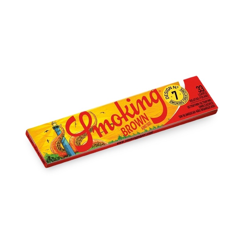 Carte da rotolo Smoking Brown King Size Creators Collection Smoking Foglio di laminazione