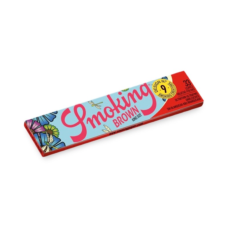 Feuilles à rouler Smoking Brown King Size Creators Collection Smoking Feuille à rouler