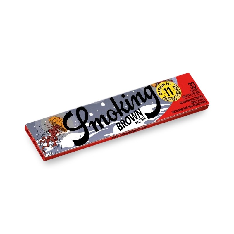 Feuilles à rouler Smoking Brown King Size Creators Collection Smoking Feuille à rouler