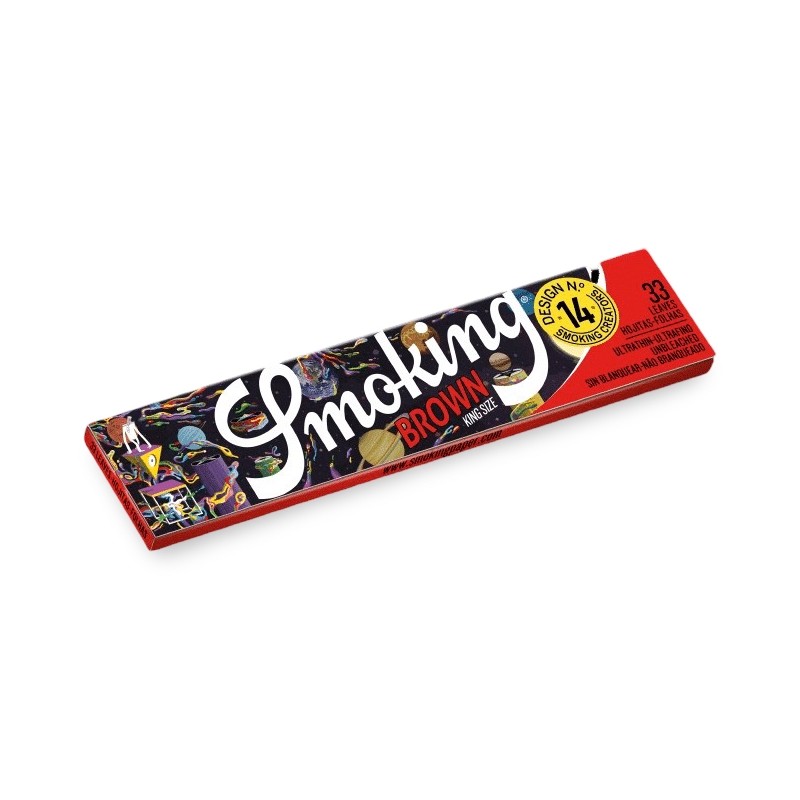 Feuilles à rouler Smoking Brown King Size Creators Collection Smoking Feuille à rouler