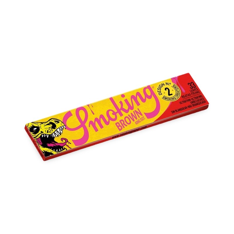 Carton Smoking Brown King Size + filtres Creators Collection Smoking Feuille à rouler