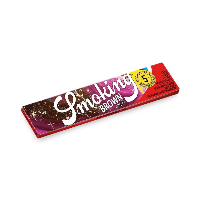 Rolling Papers Smoking Brown King Size + Filter Creators Collection Smoking Blatt zum Rollen