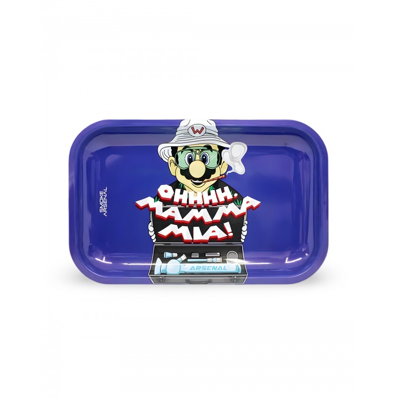 Rolling tray Smoking Arsenal Ohhh Mamma Mia Small Smoke Arsenal Rolling tray