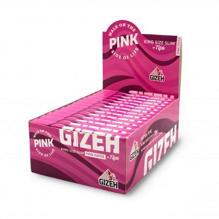 Karton GIZEH All Pink KSS + Tips (26St.) Gizeh Produkte
