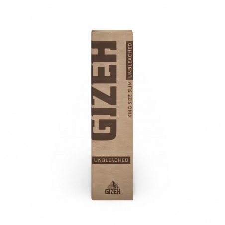 Rolling Papers GIZEH King Size Slim Unbleached Gizeh Blatt zum Rollen