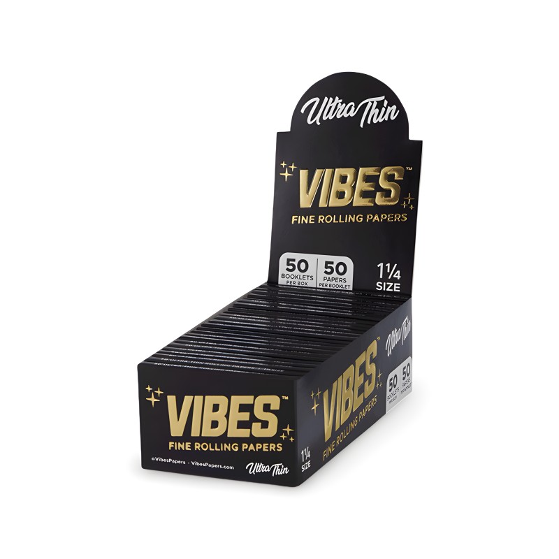 Rolling papers Vibes format 1 1/4 Ultra Thin Vibes Rolling sheet