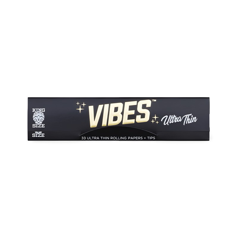 Carton of Ultra Fine Rolling Papers + Filters Vibes Rolling sheet