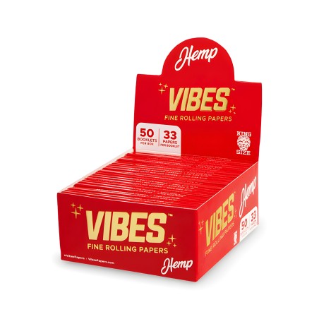 Hemp rolling sheets carton Vibes Rolling sheet