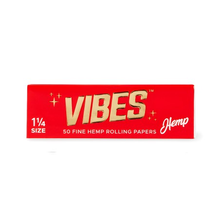 Rolling sheets Vibes format 1 1/4 Hemp Vibes Rolling sheet