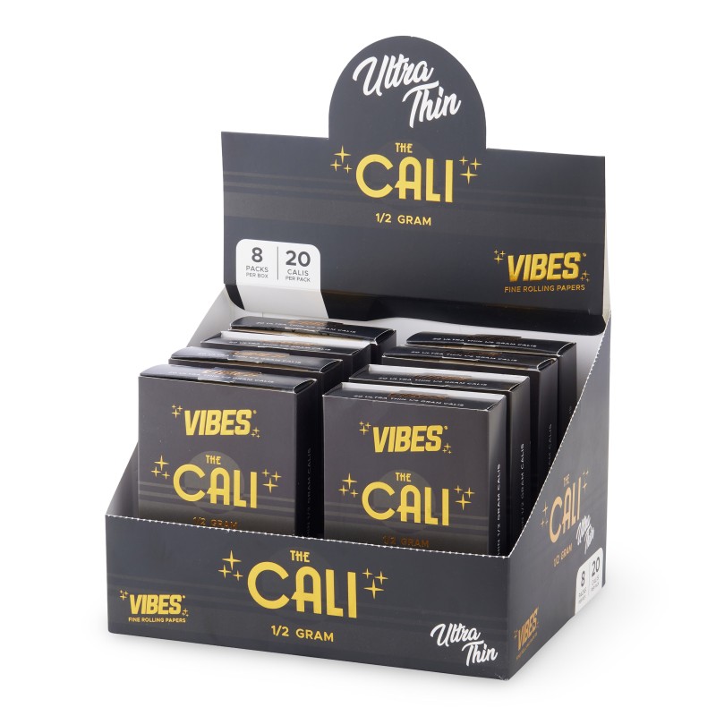 Vorgerollte Kegel "The Cali" 0.5 Gram Vibes Blatt zum Rollen