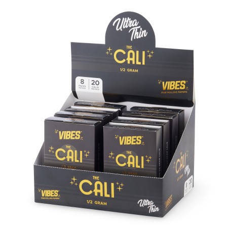 The Cali" pre-rolled cones 0.5 Gram Vibes Rolling sheet