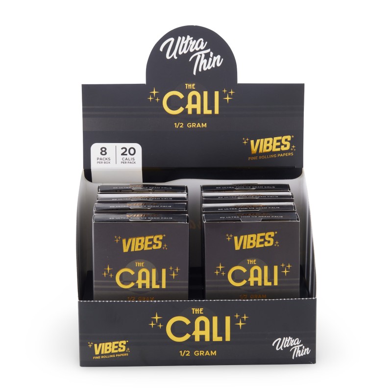 Coni pre-rollati "The Cali" da 0,5 grammi Vibes Foglio di laminazione
