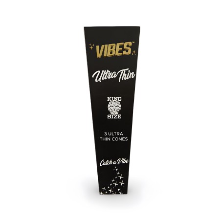 Cones pré-roulés Vibes King Size Slim Ultra Fines Vibes Accessoires fumeurs