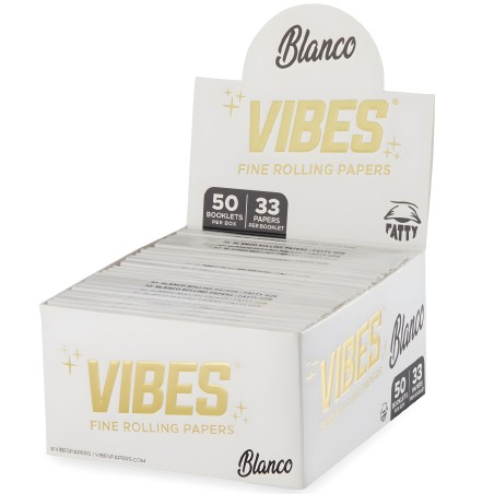 Carton de feuilles à rouler Fatty Blanco Vibes Feuille à rouler