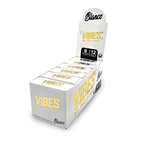 Carton de Rolls Fatty Blanco Vibes Feuille à rouler