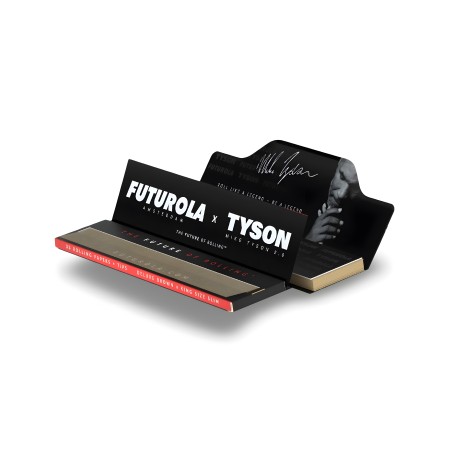 Rolling Paper Tyson 2.0 X Futurola King Size Slim + Filter Futurola Blatt zum Rollen