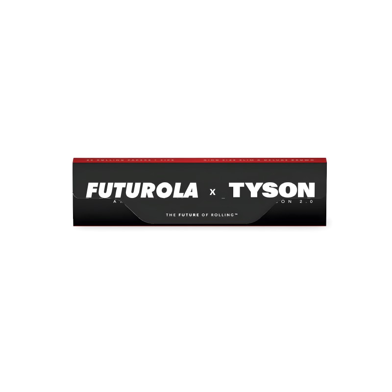Foglio rotolo Tyson 2.0 X Futurola King Size Slim + Filtri Futurola Foglio di laminazione