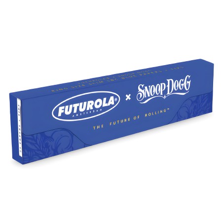 Feuille à rouler Snoop Dogg X Futurola King Size Slim + Filtres Futurola Feuille à rouler