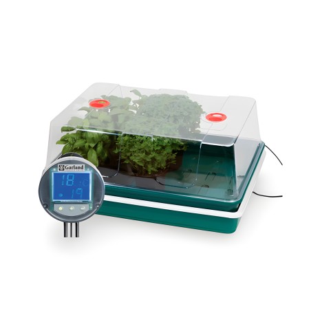 Propagatore Pro mini serre XL + Sensore di temperatura Garland Mini serra