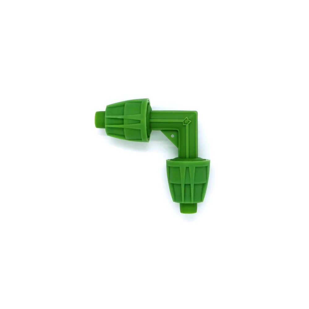 8X Micro Drip 16 -17mm Pipe Fitting Elbow Floraflex Products