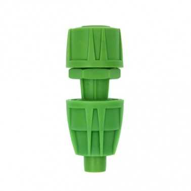 8X Micro Drip 16 -17mm Pipe Fitting Adapter & Cap Floraflex Produits
