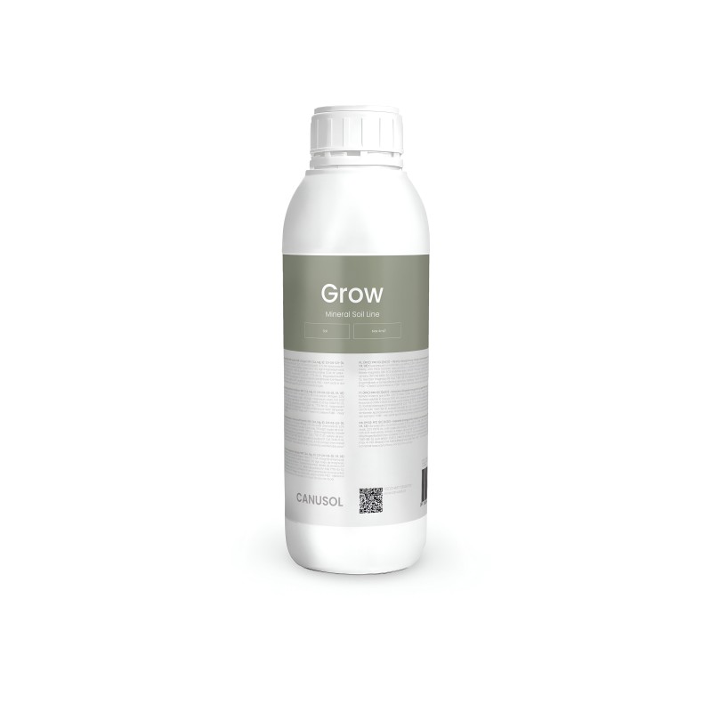 Linea di terriccio minerale liquido Canusol Grow Canusol Prodotti
