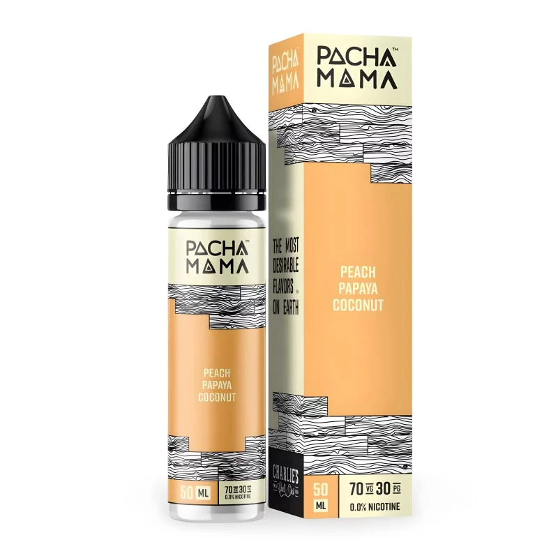 E-liquid Pacha Mama Peach Papaya 50ml Pacha Mama Products