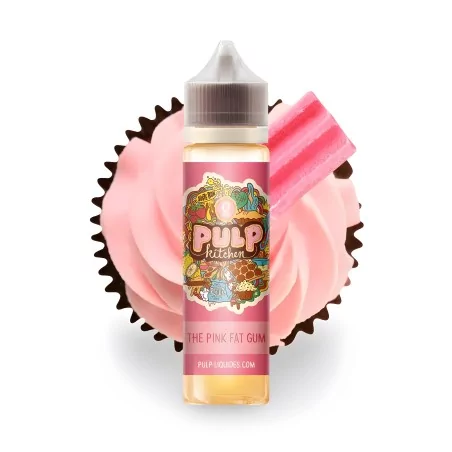 E-liquide The Pink Fat Gum -Pulp kitchen Pulp Kitchen Produits