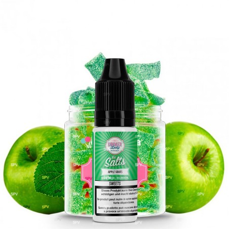 E-liquid Apple Sours Nicotine salts Dinner Lady 10ml Dinner Lady Products