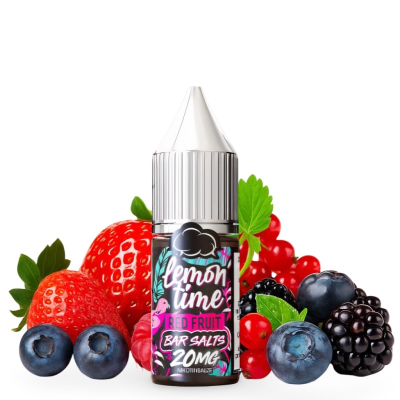 E-liquid Red Fruit Nicotine Salts Lemon'Time 10ml Lemon Time Products