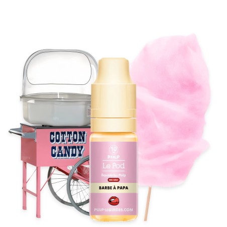 E-liquido Cotton Candy Sali di nicotina Polpa 10ml pulp Prodotti
