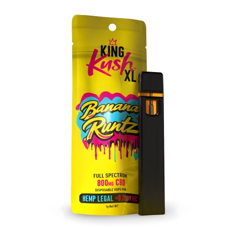 Kush CBD Vape Banana Runtz 0.2% THC Kush CBD Vape Produkte