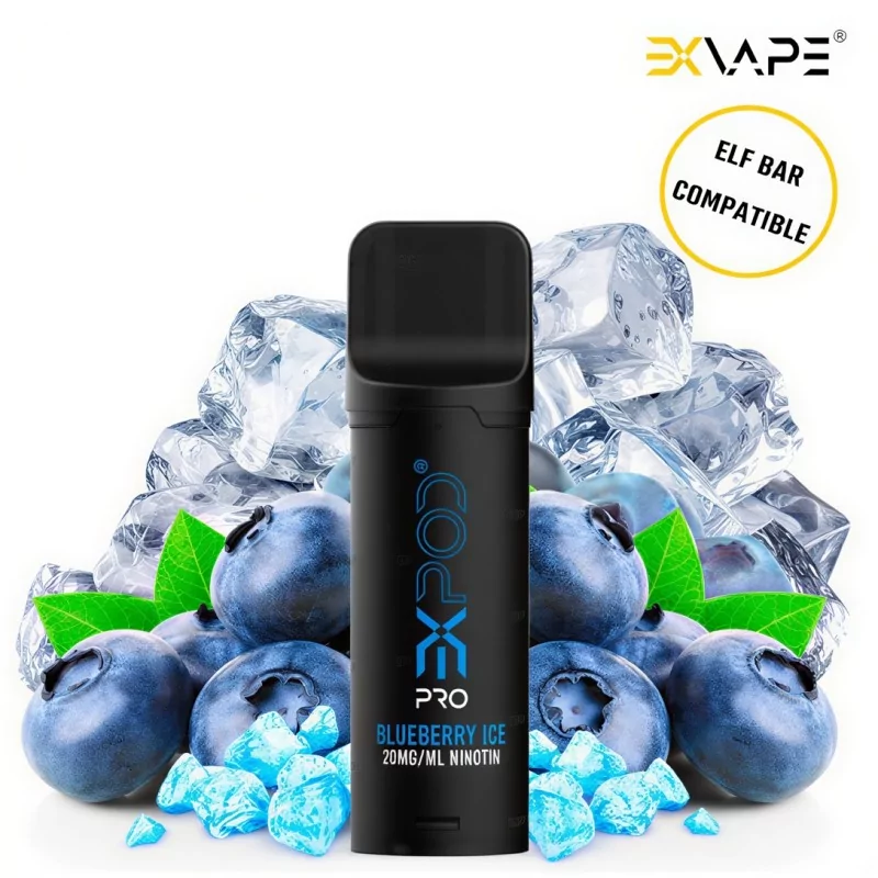 Expod Pro Cartridge - Blueberry Ice - Exvape Exvape Products