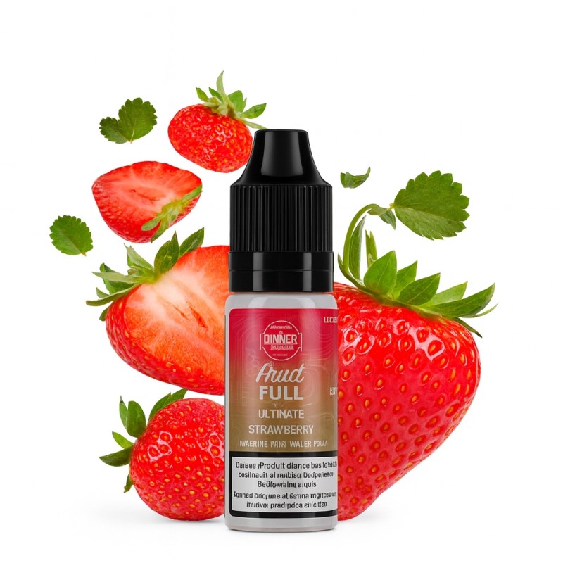 E-liquid Ultimate Strawberry Sali di nicotina Dinner Lady 10ml Dinner Lady Prodotti