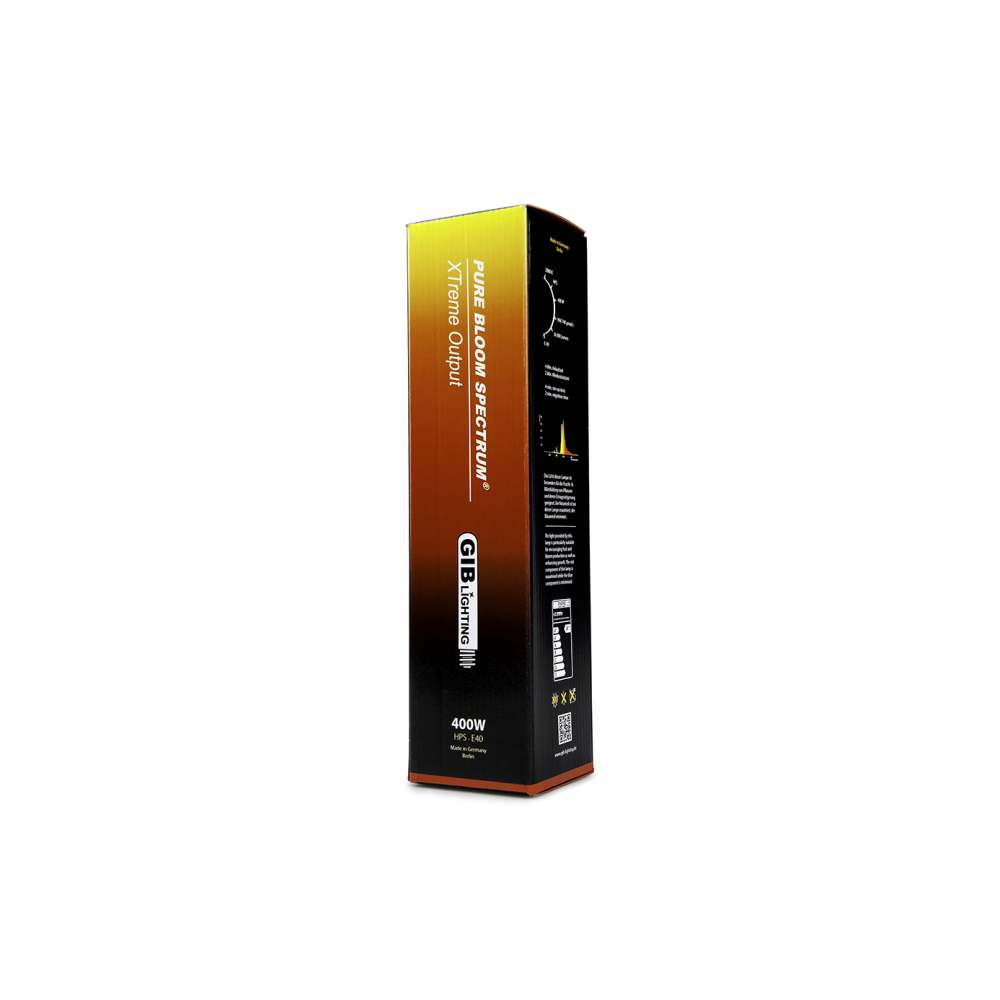 GIB Pure Bloom Spectrum 400W bulb GIB Lighting  single ended (HP sodium)
