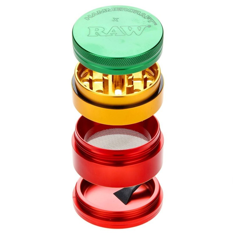 HAMMERCRAFT X RAW Grinder L Rasta RAW Grinders