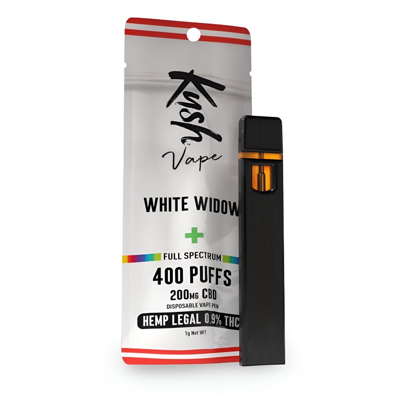 Kush CBD Vape White Widow 0.9% THC Kush CBD Vape Penna da svapo