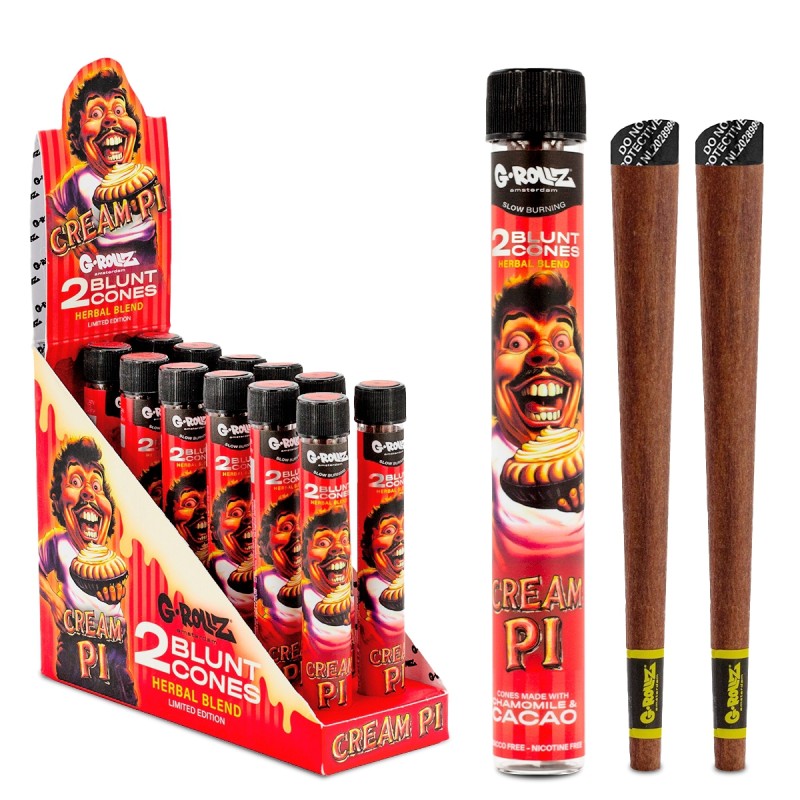 G-Rollz Terpene Infused Cones 'Cream Pi' G-Rollz Produits