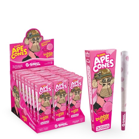 G-Rollz Ape Cones "Bubble Gum" 3 Pop Cones G-Rollz Produkte