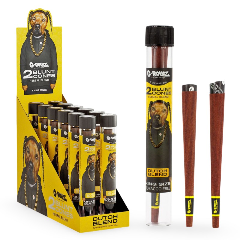 G-Rollz Terpene Infused Cones The Dog "Dutch Blend G-Rollz Products