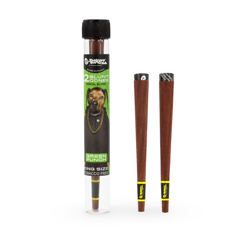 G-Rollz Terpene Infused Cones The Dog "Green Punch G-Rollz Products